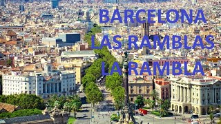 Las Ramblas  La Rambla  Barcelona [upl. by Carbrey583]