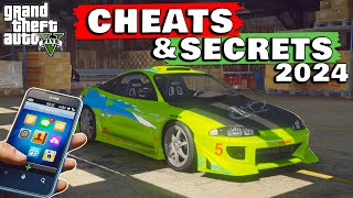 GTA 5  NEW 2024 CHEAT CODES amp SECRETS [upl. by Donn]