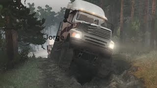 Spintires  Ford Sterling  Iniciando una aventura [upl. by Eniamor]