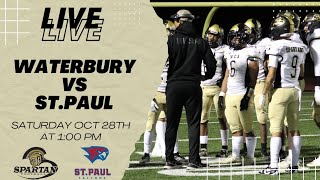 Waterbury Career Academy Spartans vs St Paul Cardinals Livestream [upl. by Yuri]