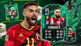 SIN PALABRAS MCO o ED CARRASCO 95 SHAPESHIFTERS REVIEW FIFA 22 ULTIMATE TEAM [upl. by Aylmer816]