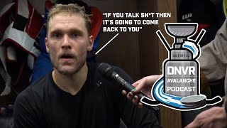 Mikko Rantanen Calls Out Lehkonens Dad after Avs 65 Win over Flames  MacKinnon Makar  More [upl. by Tekla]