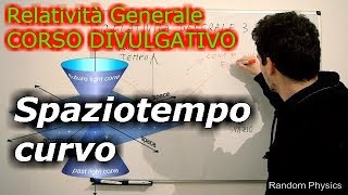 LO SPAZIOTEMPO CURVO corso divulgativo di relatività generale [upl. by Enatan]