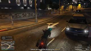 Grand Theft Auto V Online  SELL PRODUCT FULL Counterfeit Cash Factory Motorcycle [upl. by Nafri956]