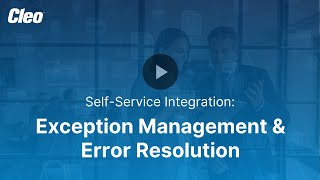 Self Service Integration Exception Management amp Error Resolution [upl. by Terrye]