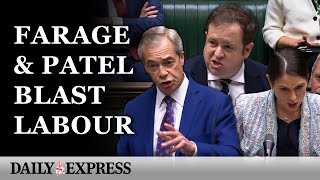 MISTAKE  Farage and Patel blast Labours Chagos Islands deal [upl. by Ahseetal]