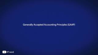 How to pronounce Generally Accepted Accounting Principles GAAP financial terms [upl. by Olsen637]