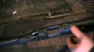 Remington 700 SPS Varmint bedding the rifle action part 89 [upl. by Geehan]