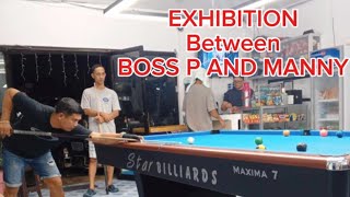 Exhibition match between boss penoy vs manny alibay [upl. by Backler]