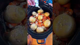 Cook a steak using a CROCK POT quickrecipe familydinner cooking [upl. by Maurice]