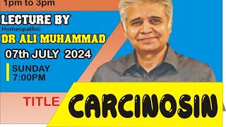 Dr Ali Muhammad  Carcinosin Homeopathy [upl. by Yelah]