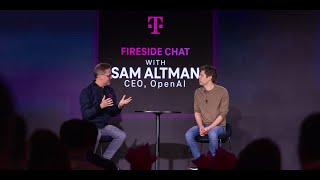 Sam Altman and Mike Sievert Fireside Chat at TMobile Capital Markets Day 2024 [upl. by Llehcram611]