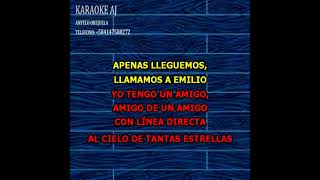 BACILOS MI PRIMER MILLON KARAOKE [upl. by Corabelle]