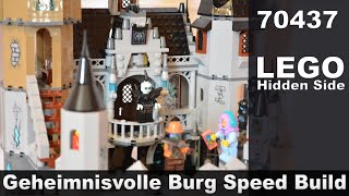 Speed Build LEGO Geheimnisvolle Burg 70437 Hidden Side Multiplayer Geistersuche in der grusel Burg [upl. by Bosch253]