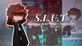 SLUT  gacha memeedit  Magic amp Mystery  BSD x HP Crossover [upl. by Arabelle506]