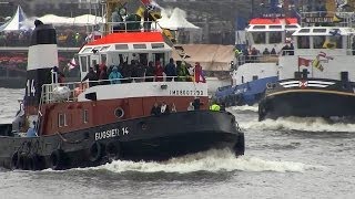 Hafengeburtstag Hamburg 2014  Schlepperballett  Dancing Tugboats [upl. by Barker190]