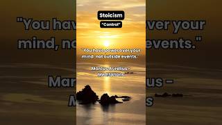 Lessons in Stoicism from Marcus Aurelius  CONTROL philosophy stoicism wellness shorts [upl. by Laure399]