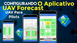 UAV Forecast Configurando o Aplicativo djidrone aplicativouav forecastdrone djibrasil dji [upl. by Ycam829]