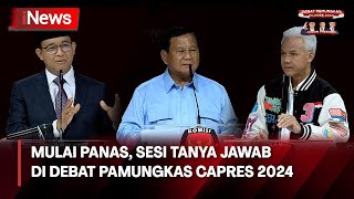 Tanya Jawab di Debat Pamungkas Capres 2024 tentang Kesejateraan Sosial Pembangunan SDM dan Inklusi [upl. by Silyhp]