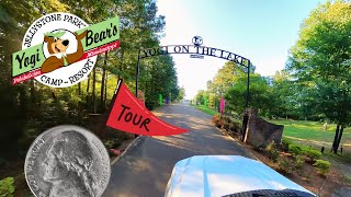 Yogi on The Lake Campground Tour  Jellystone Lake Pelahatchie Mississippi [upl. by Vedis]