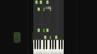 CLOSE short piano cover Skip Marley [upl. by Alliscirp909]