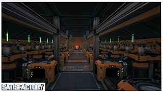 Building a REAL Factory Satisfactory 10 [upl. by Akirdna]