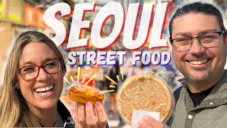 Epic KOREAN STREET FOOD Tour 🇰🇷 Is SEOUL Expensive [upl. by Trinia]