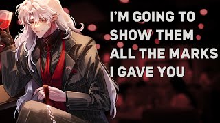 ✧ Your Jealous Vampire BF marks you in front of everyone ✧ Jealous Boyfriend ASMR ✧  🍷🤍 [upl. by Stanislaw111]