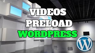 Como INSERTAR un Video Preload en Wordpress [upl. by Osher903]