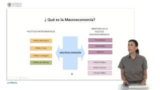 ¿Qué es la macroeconomía   UPV [upl. by Reldnahc]