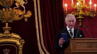 Elaborate Ceremony Sees Charles III Proclaimed King [upl. by Nerw]