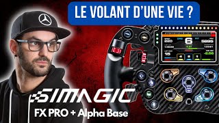 Simagic FX PRO  Base Alpha  SimPro Manager  Unboxing et premières impressions [upl. by Dray724]