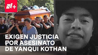 Normalistas exigen esclarecer muerte de Yanqui Kothan Gómez Peralta  En Punto [upl. by Lluj216]