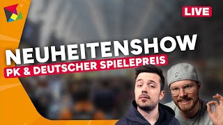 SPIEL Messe 2024 Livestream  Neuheitenshow PK amp Deutscher Spielepreis [upl. by Nnyled]