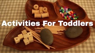 Reggio Emilia Inspired  Activities For Toddlers At Home [upl. by Yrojram]