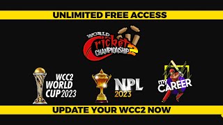 Get Unlimited Free Access to World Cup 2023 My Career and NPL 2023  WCC2 [upl. by Keelby121]