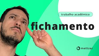 Passo a passo de como fazer um FICHAMENTO [upl. by Huei]