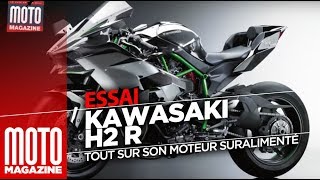 Kawasaki H2 R  tout savoir sur le moteur suralimenté par compresseur [upl. by Judith]