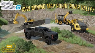 New Mining Map Rogue River Valley  farming simulator 22 farmingsimulator22 fs22 simulator [upl. by Ohara]