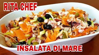 INSALATA DI MARE⭐RITA CHEF  Un classico della cucina marinara [upl. by Vina]