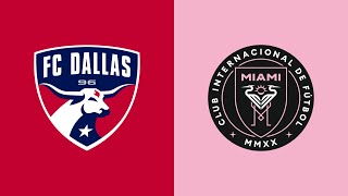 HIGHLIGHTS FC Dallas vs Inter Miami CF  August 6 2023 [upl. by Hope238]