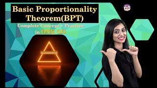 Basic Proportionality Theorem BPT  Triangles  Chapter 6  Grade 10  Shikhar 2024  BYJUS [upl. by Faxun]