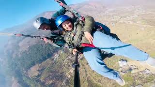 Paragliding in Manalikr hi li akhir darte darte meri wife ne [upl. by Sevart]