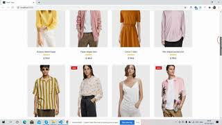 Reactjs Fashion Ecommerce Template Free [upl. by Aratnahs]