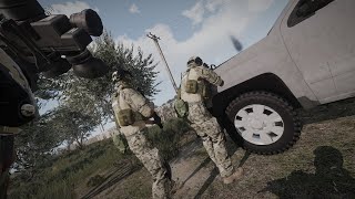 PARACAIDISTAS DE LA MARINA DE MEXICO OPERANDO  ARMA 3  CLAN QUETZACOATL  TRONY DE SANTA [upl. by Alyahs670]