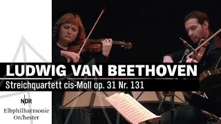 Ludwig van Beethoven Streichquartett cisMoll op 131  NDR Elbphilharmonie Orchester [upl. by Marteena]