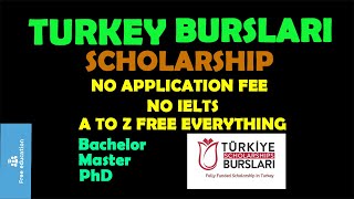 Turkey Scholarship 2024  How to Apply for turkey Scholarship  Step by Step  MBBS [upl. by Meghan]