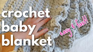 25 Baby Blankets With Bernat Blanket Yarn crochet crochetpattern crocheting [upl. by Mackenzie]