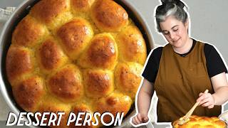 Claire Saffitzs Greatest Holiday Dinner Rolls Recipe  Dessert Person [upl. by Ragnar]