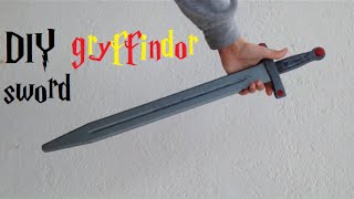 DIY Gryffinor sword [upl. by Howey]